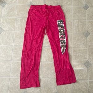 Realtree Pink Track Pants